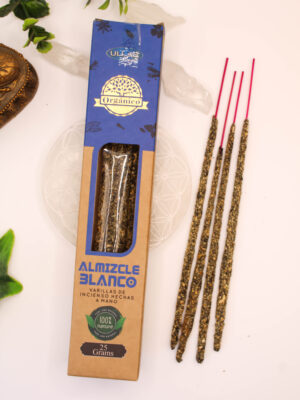 Incienso Ullas Orgánico Almizcle Blanco