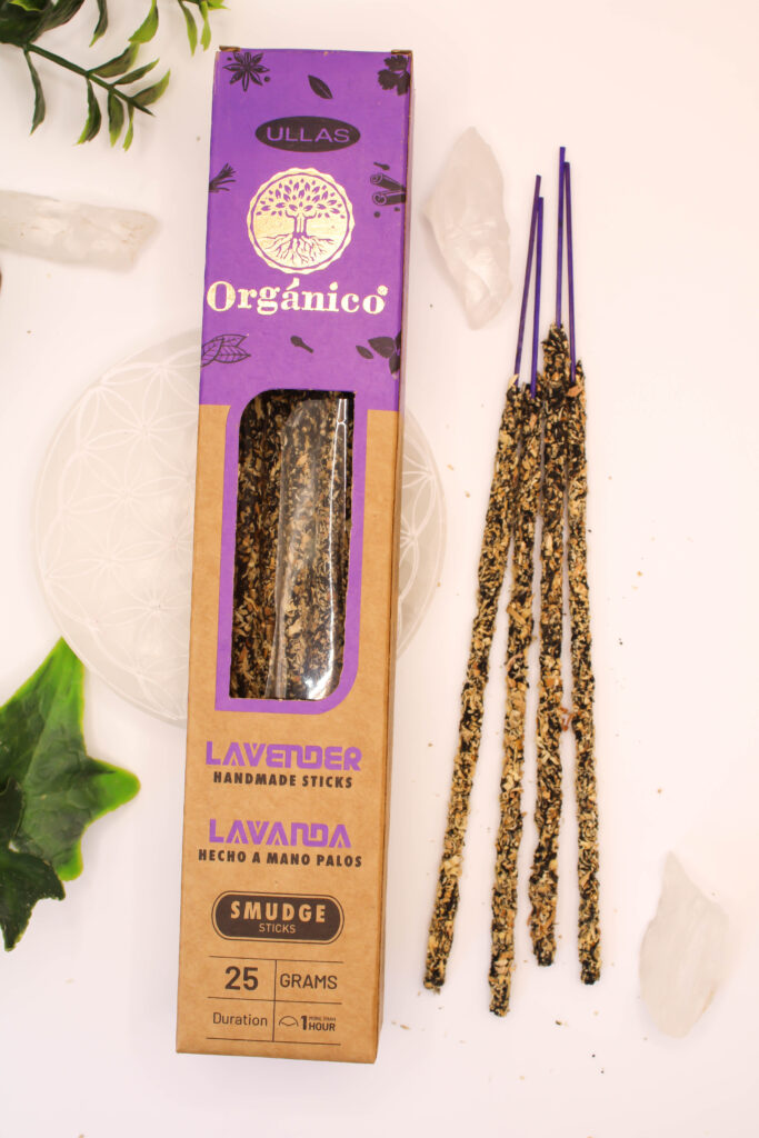 Incienso Ullas Orgánico Lavanda