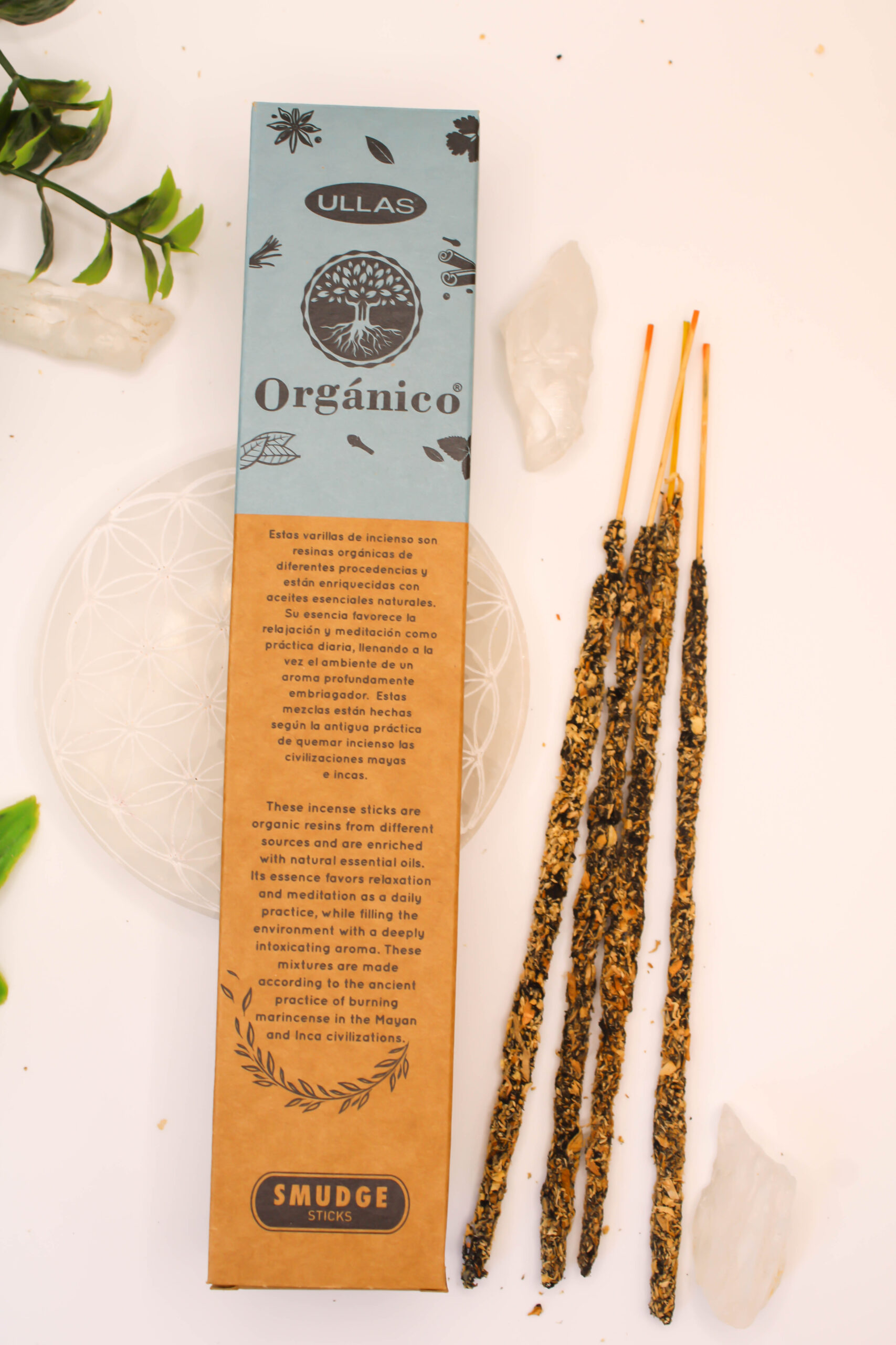 Incienso Ullas Orgánico Salvia Blanca - Imagen 4