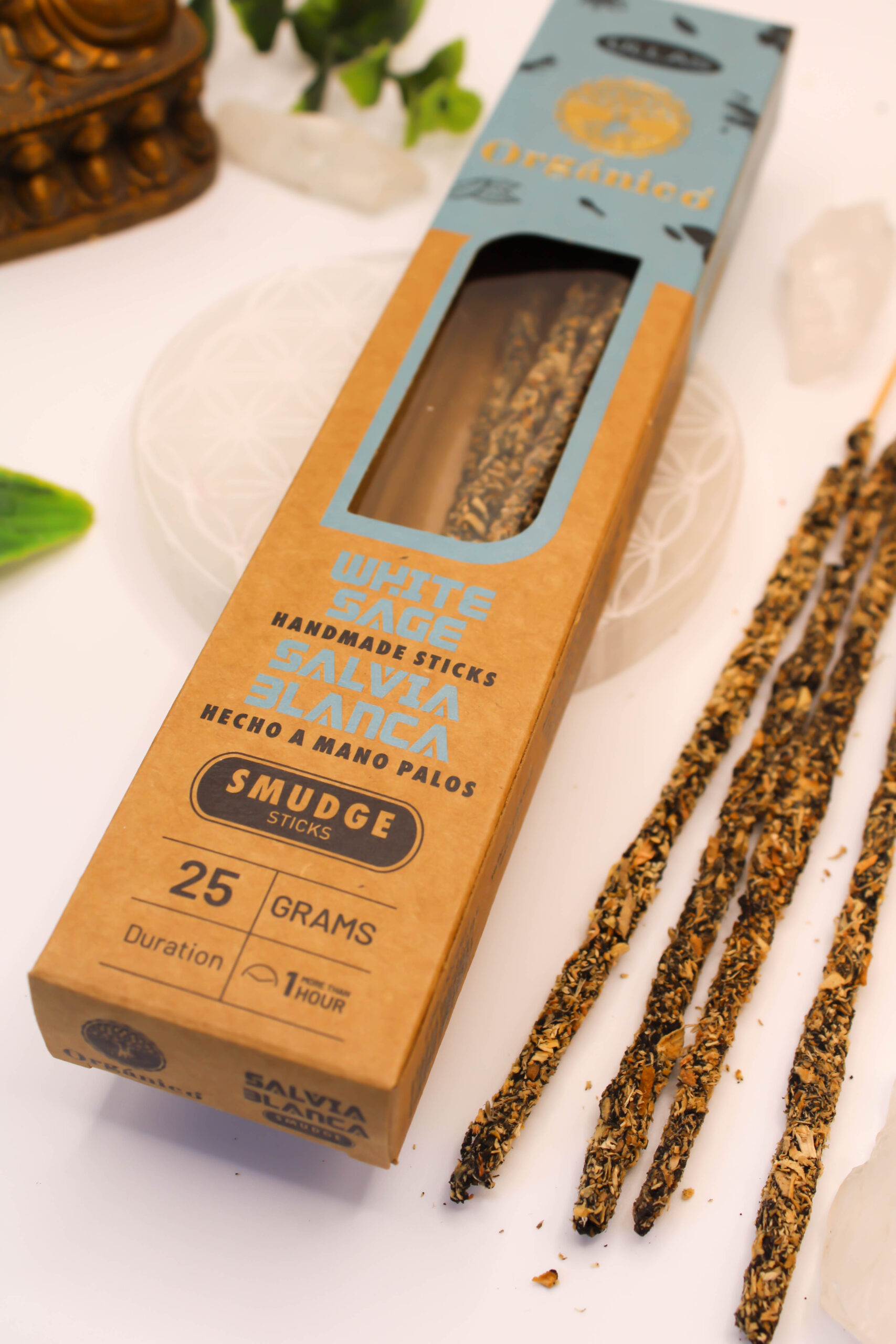 Incienso Ullas Orgánico Salvia Blanca - Imagen 3