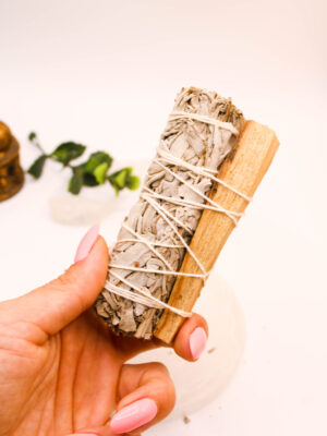 Salvia Blanca con Palo Santo