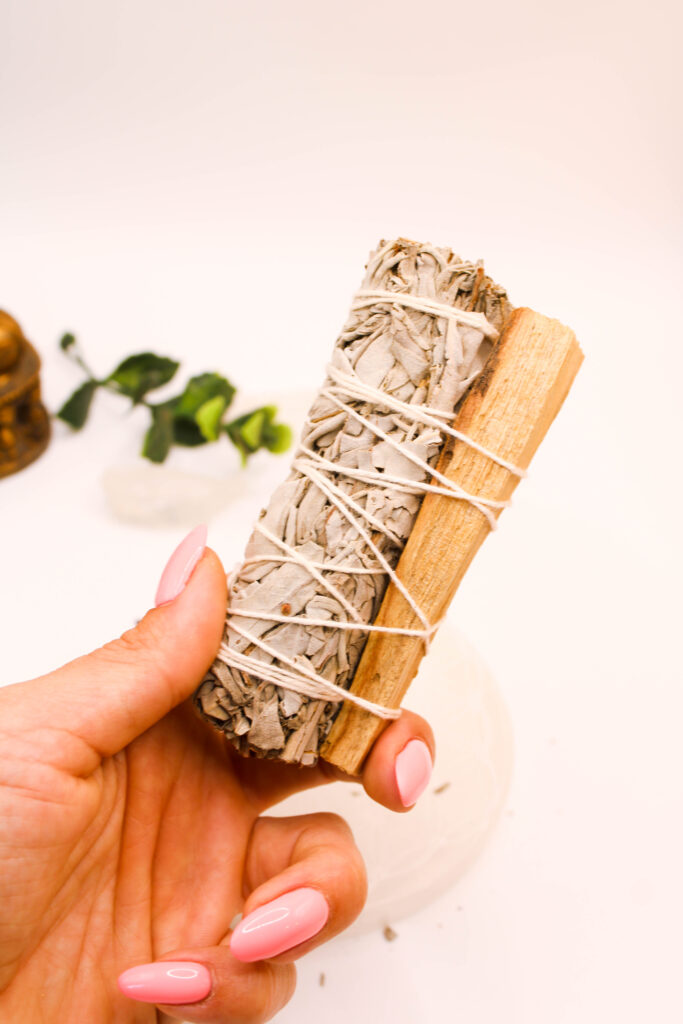 Salvia Blanca con Palo Santo