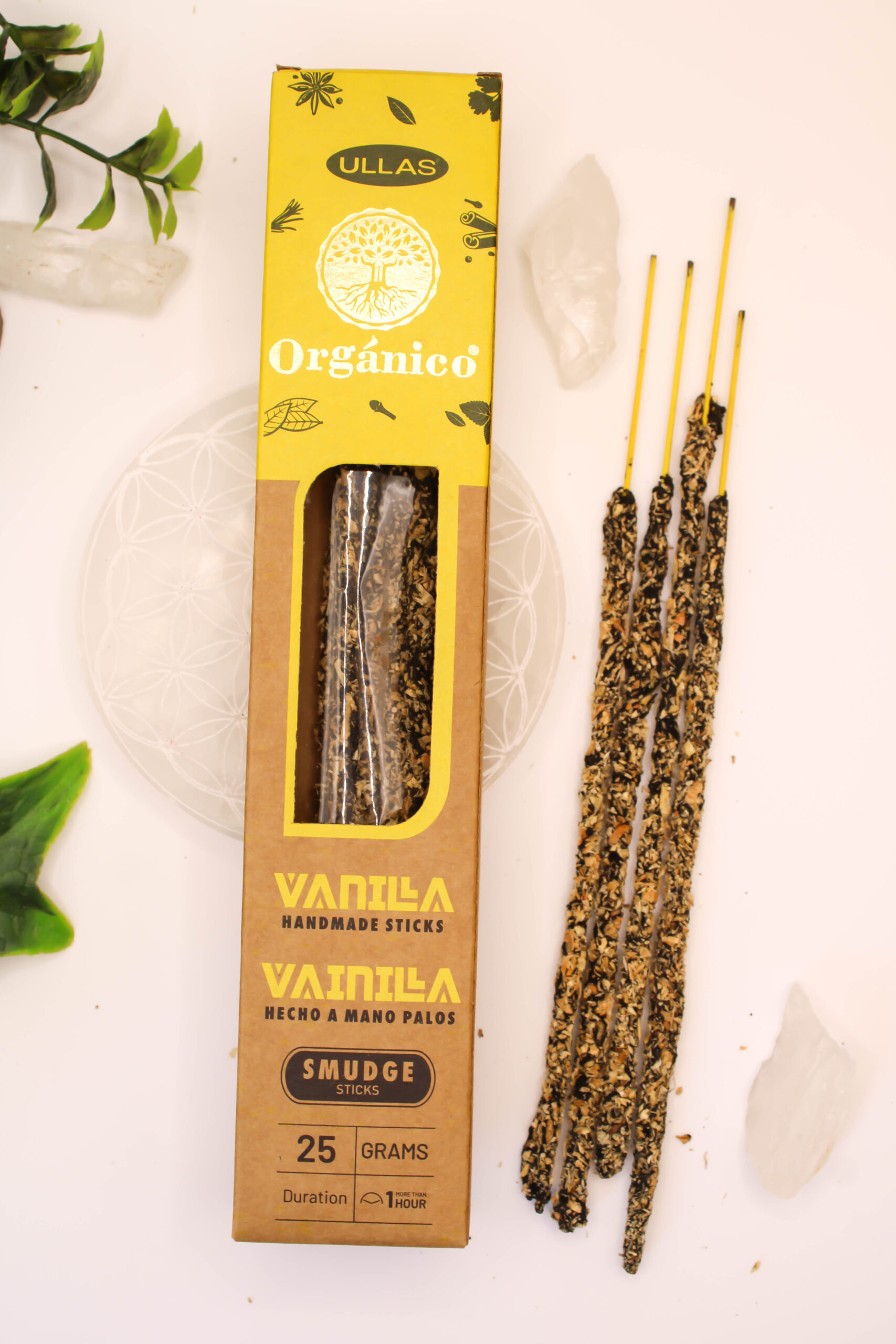 Incienso Ullas Orgánico Vainilla