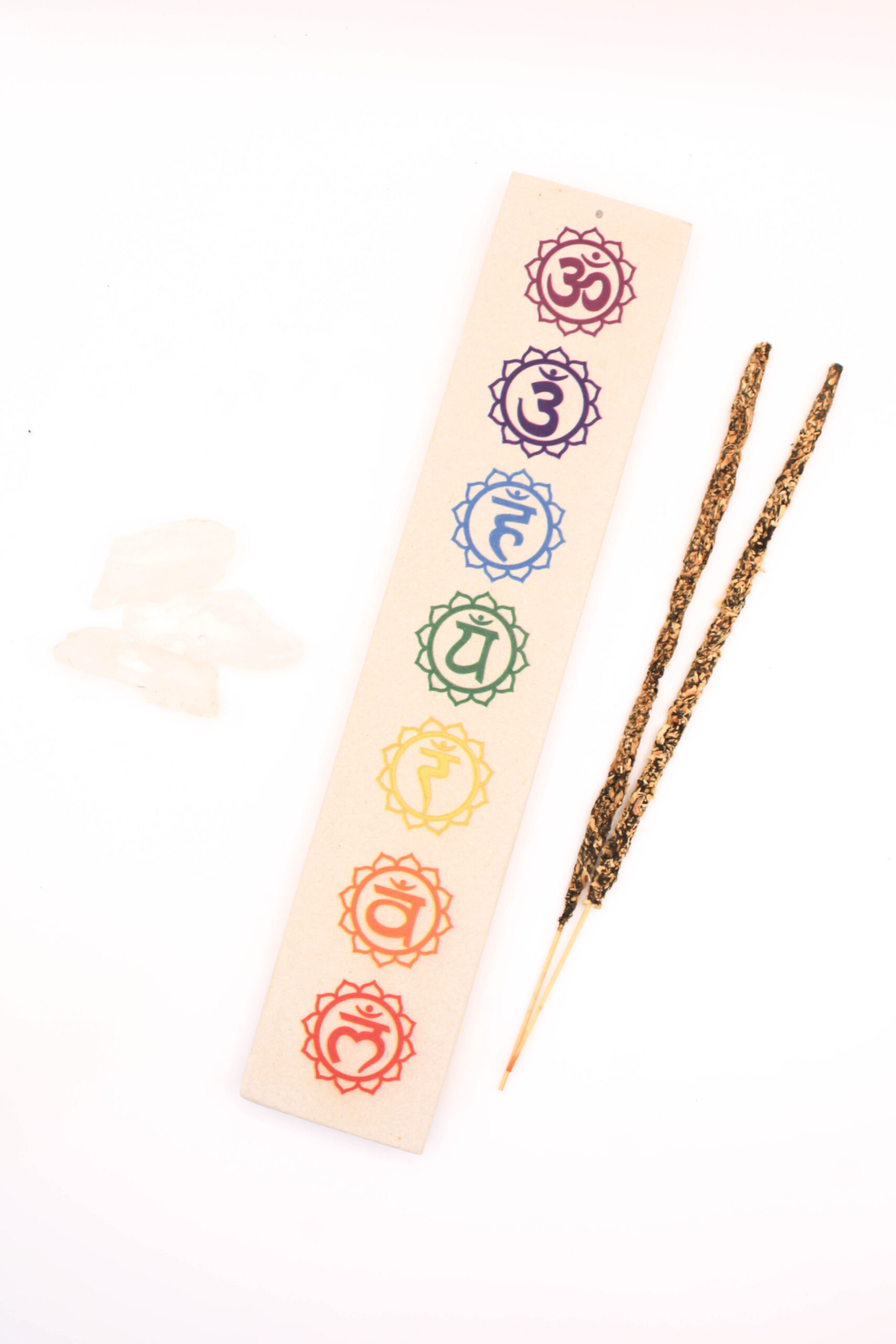 porta incienso arenisca 7 chakras