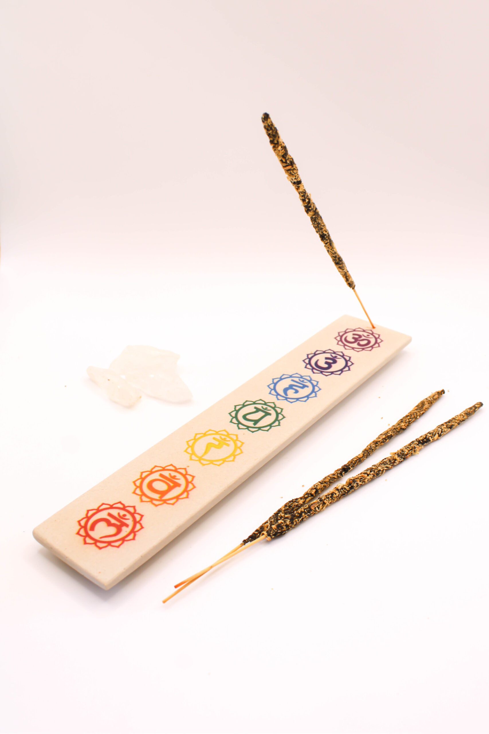 porta incienso arenisca 7 chakras