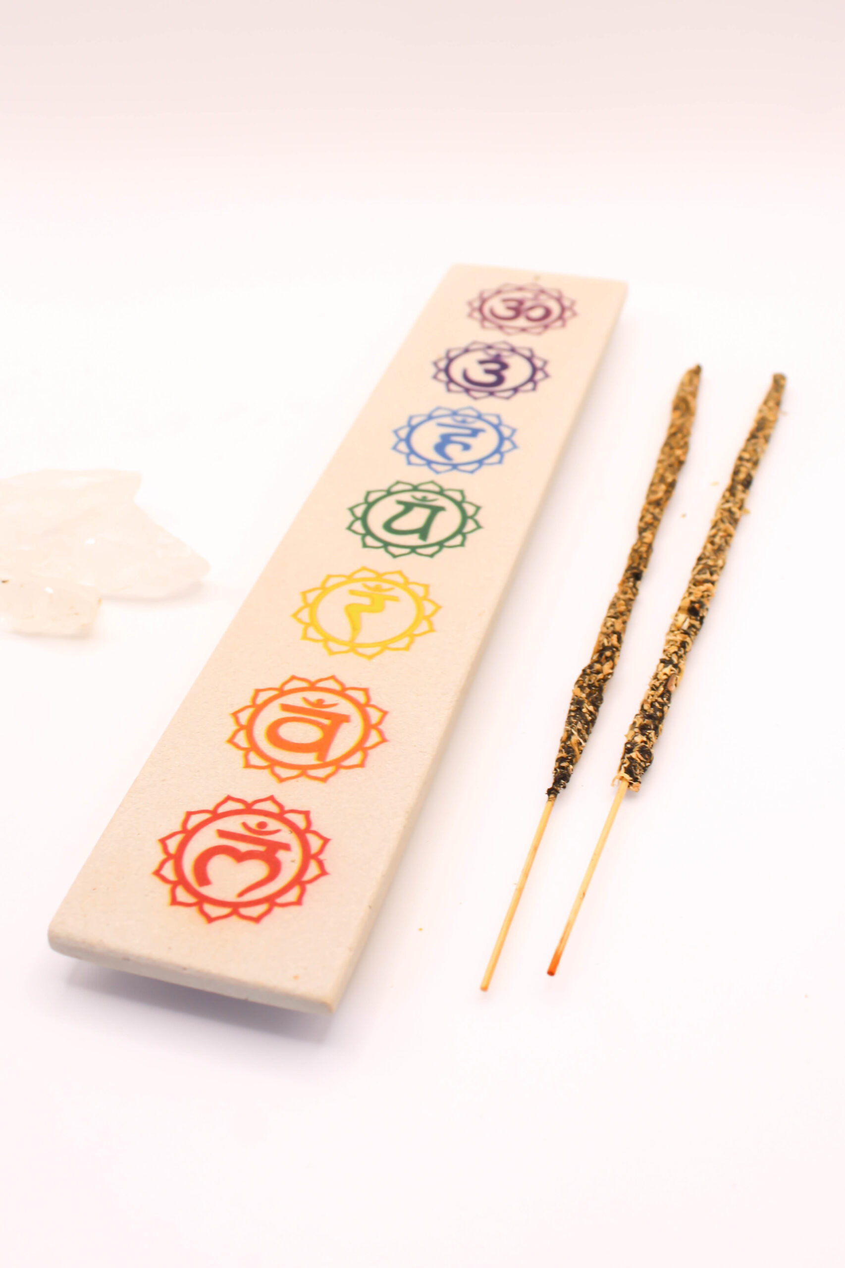 porta incienso arenisca 7 chakras