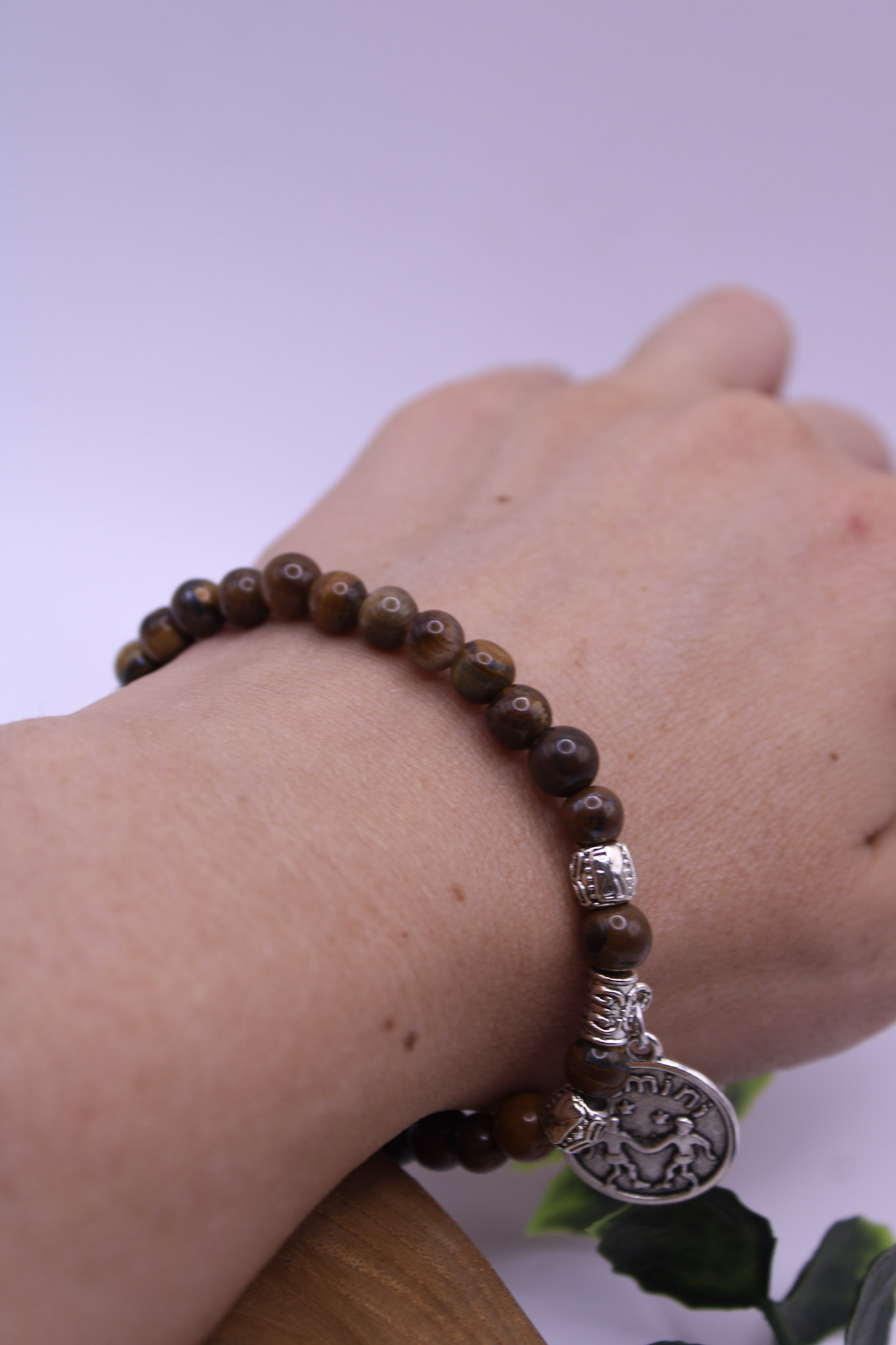 Pulsera de Ojo de Tigre para Géminis