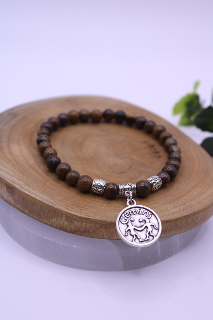Pulsera de Ojo de Tigre para Géminis