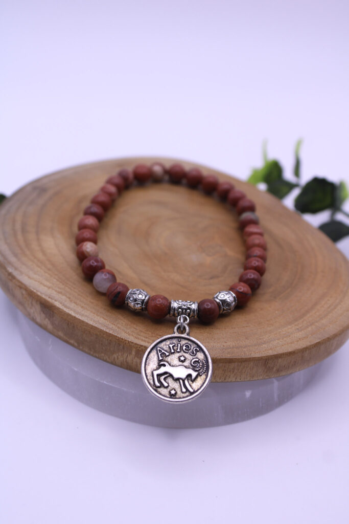 Pulsera de Jaspe Rojo para Aries