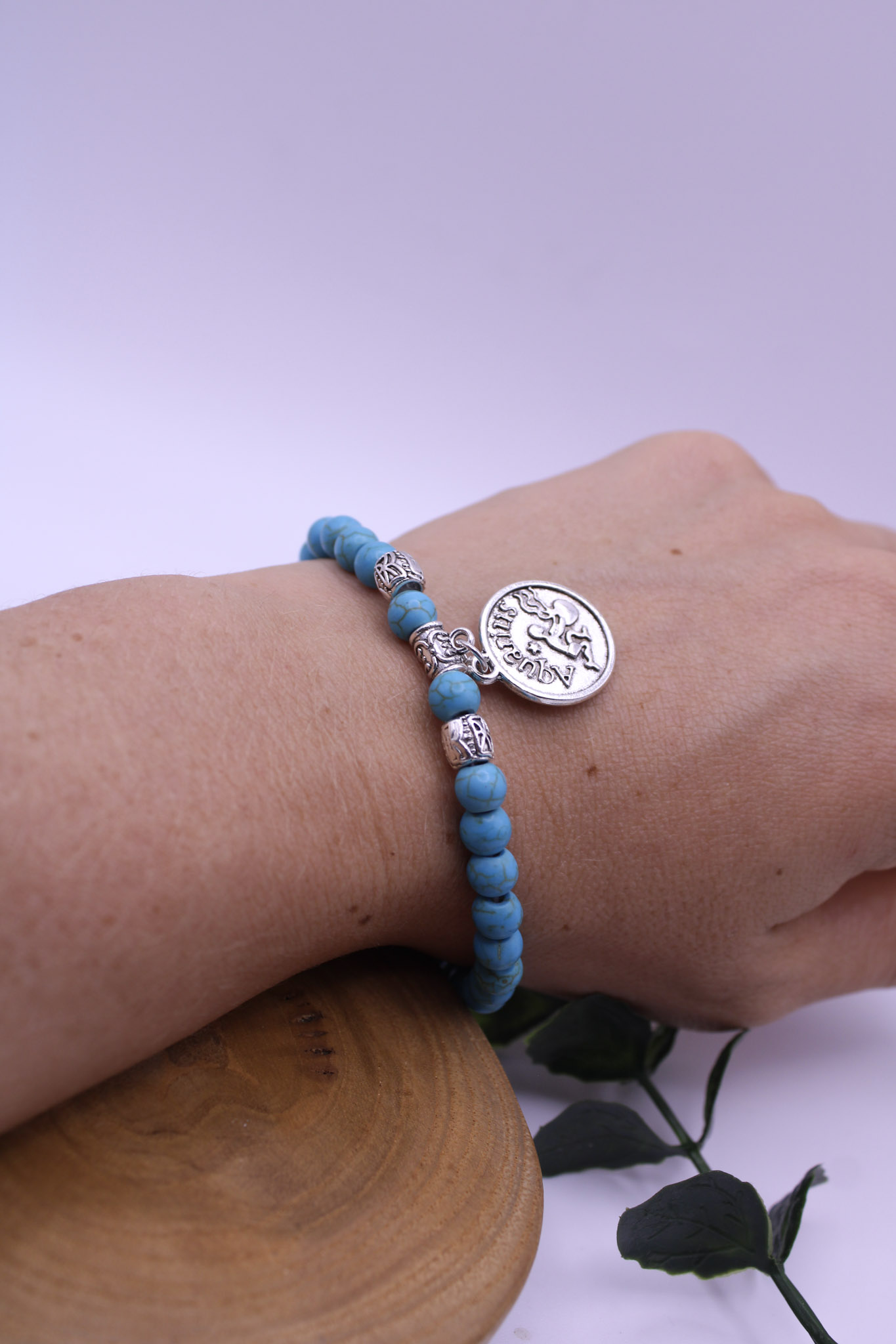Pulsera de Turquesa para Acuario