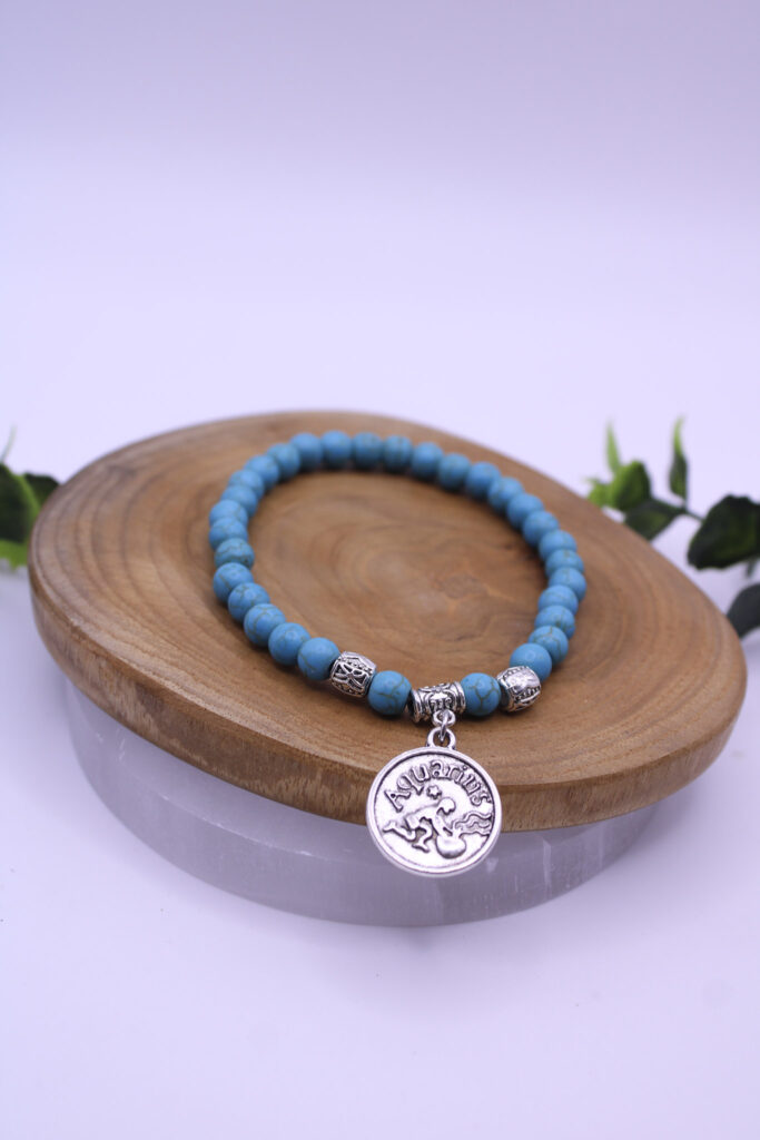 Pulsera de Turquesa para Acuario