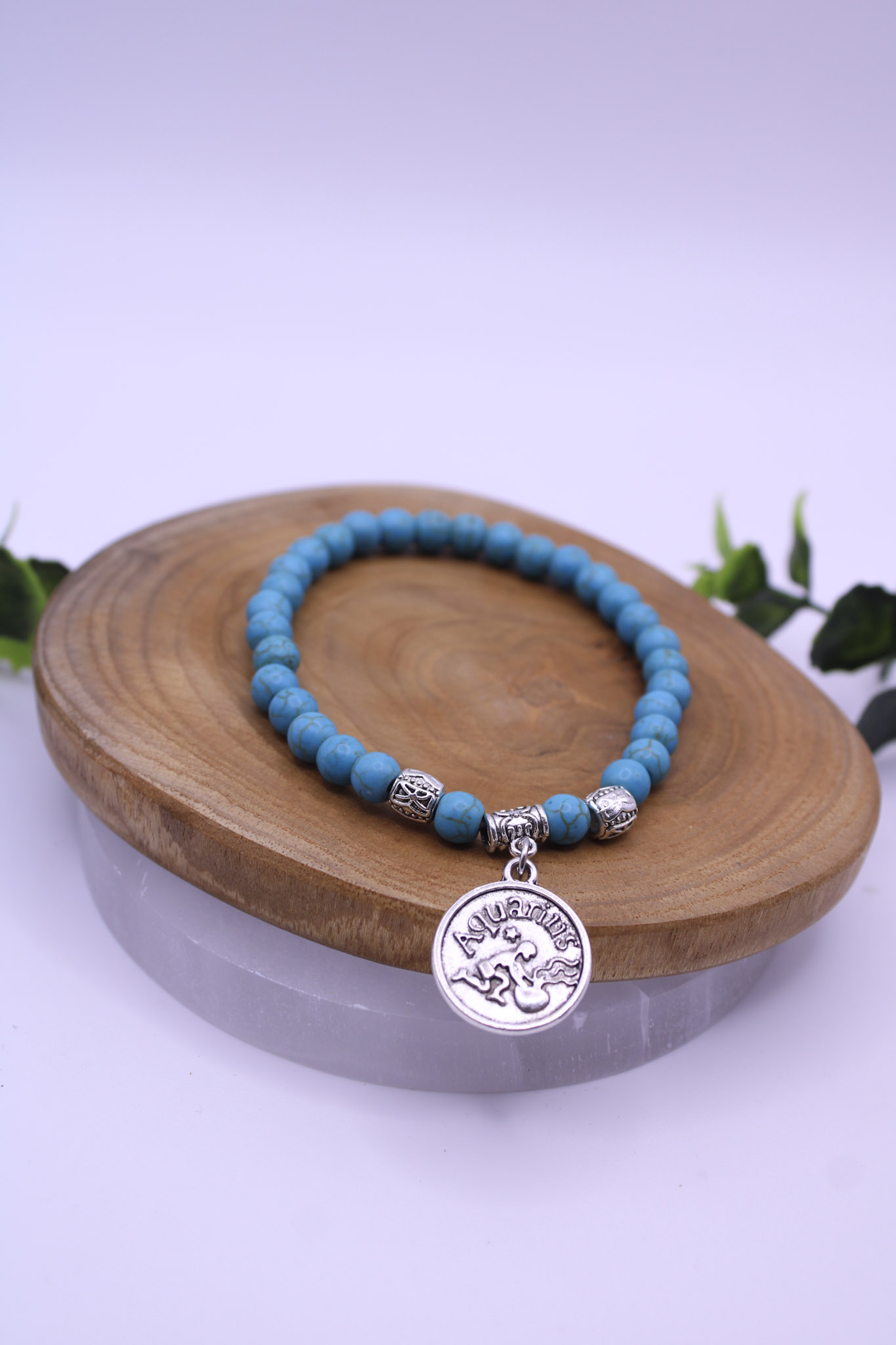 Pulsera de Turquesa para Acuario