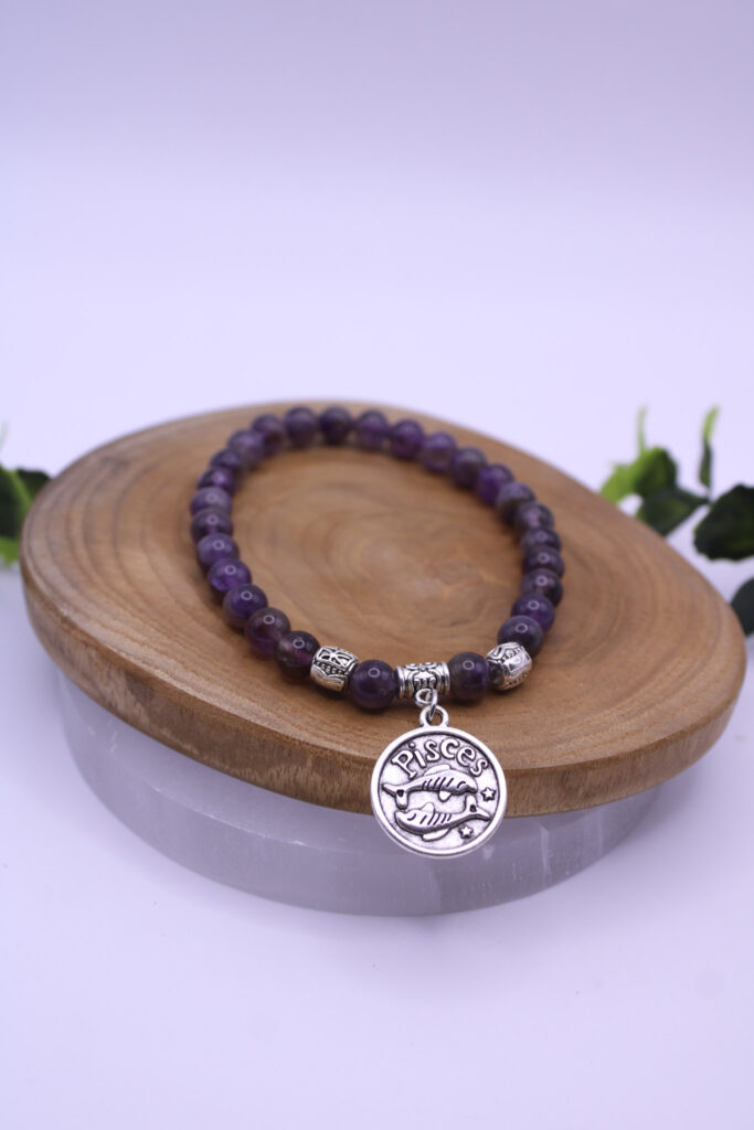 Pulsera de Amatista para Piscis