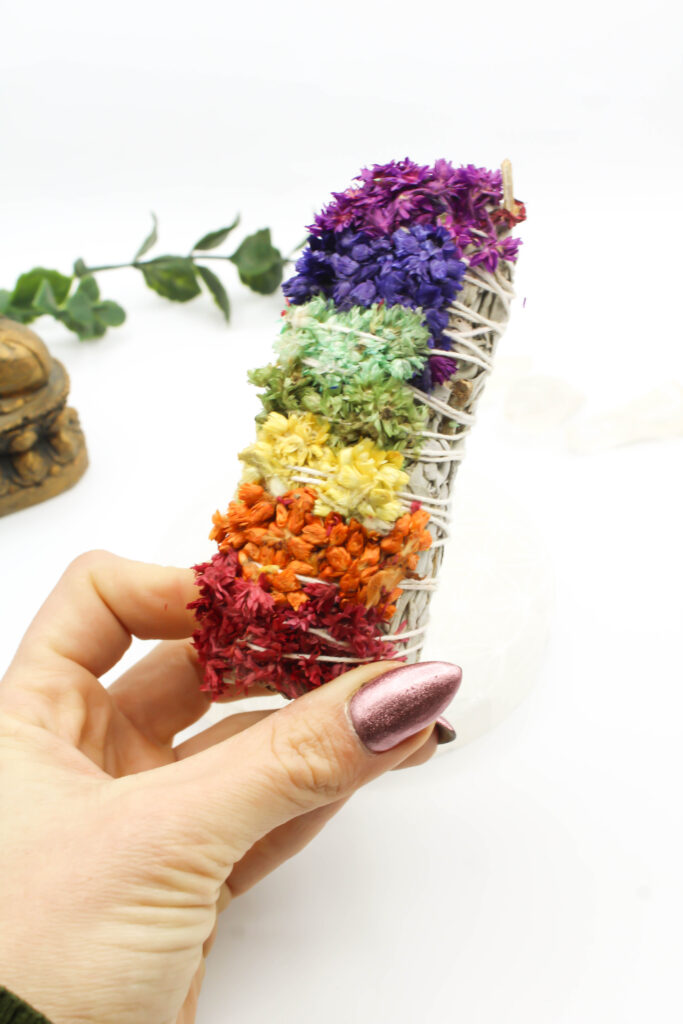 Atadillo de Salvia Blanca Chakras 4