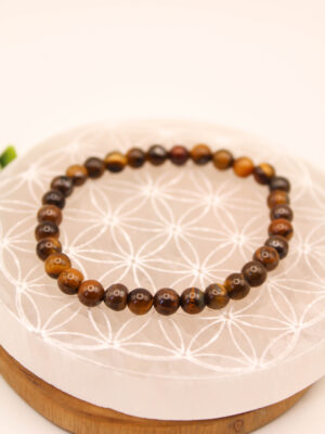 Pulsera Ojo de Tigre 6mm