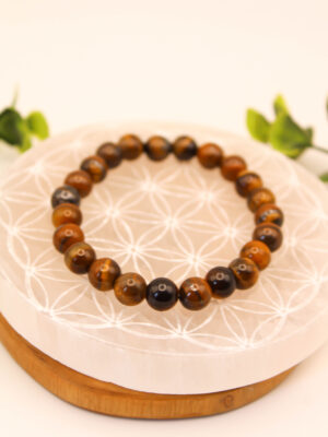 Pulsera de Ojo de Tigre 8mm