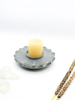 Portavelas Loto de Esteatita