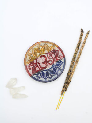 Quemador Agra con motivo OM 10cm 1