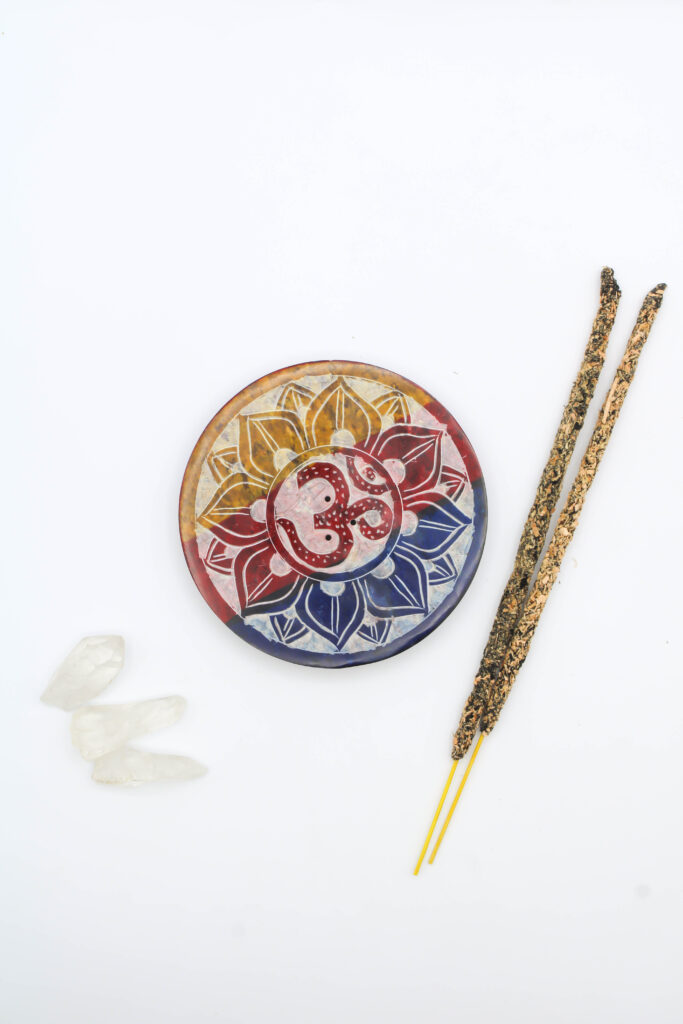 Quemador Agra con motivo OM 10cm 1