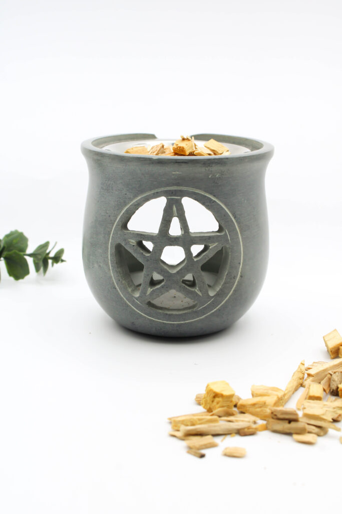 Quemador Pentáculo Gris 1