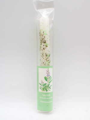 Vela Intención Salvia – Desintoxicación