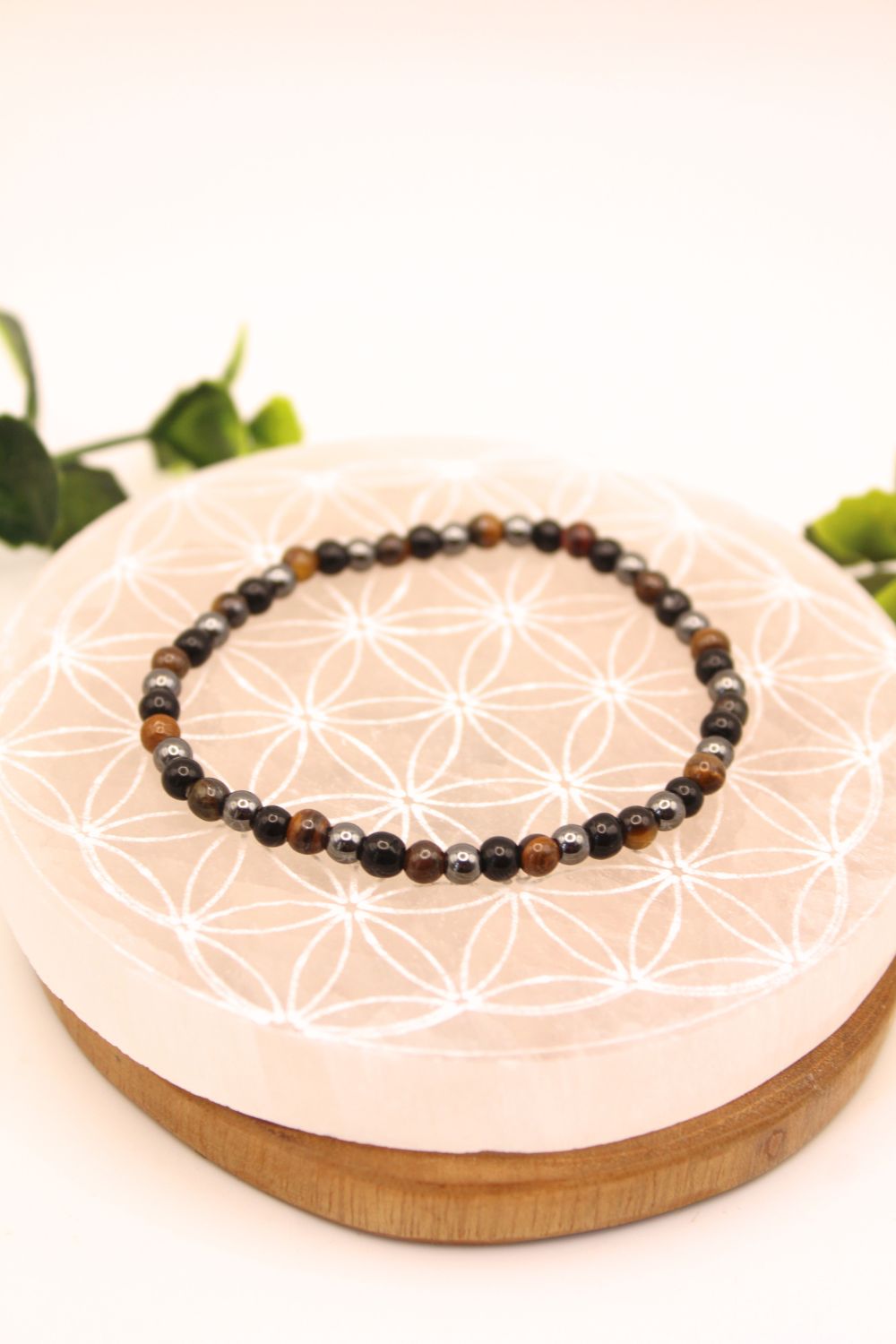 pulsera triple protección 4mm