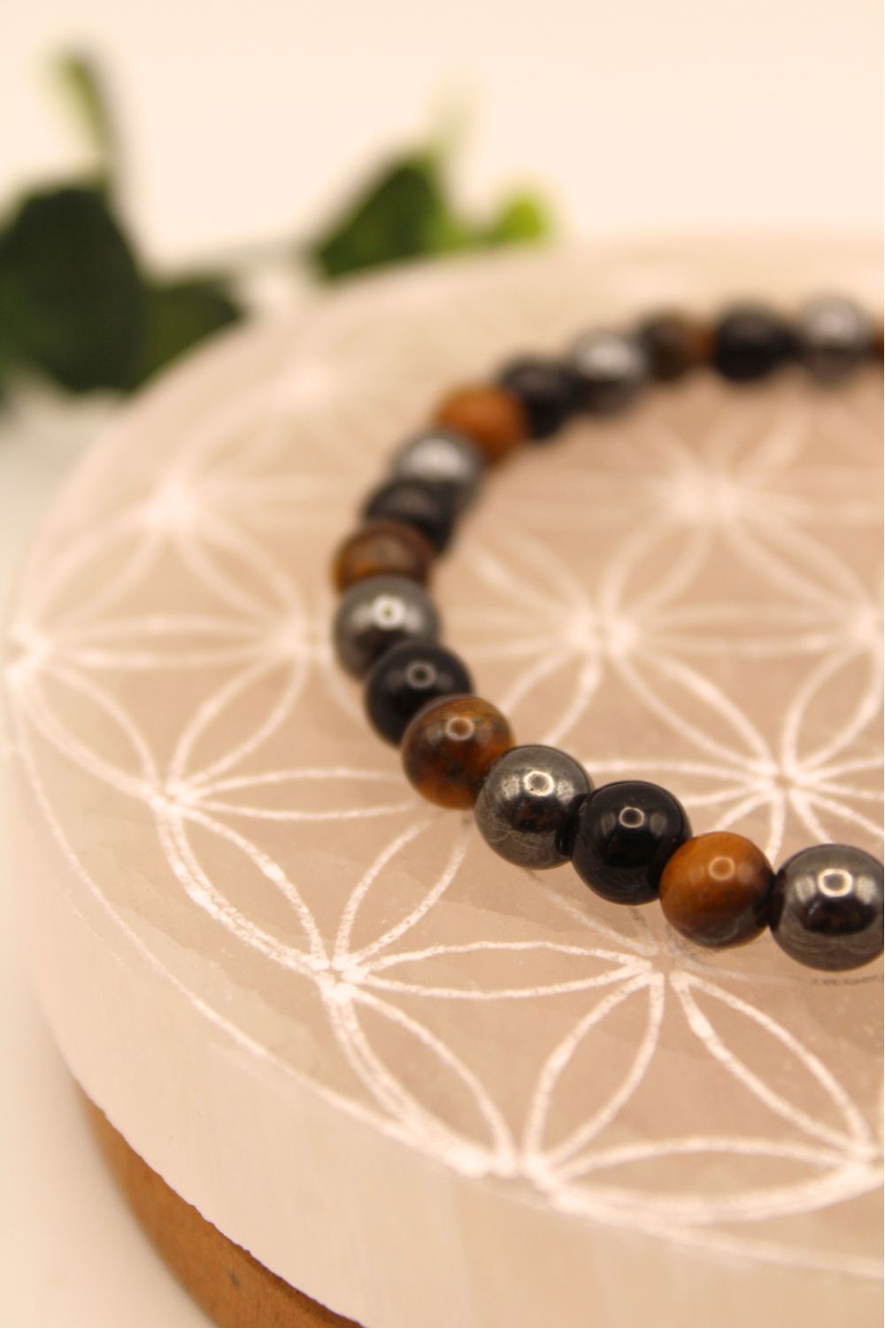 pulsera triple protección 6mm