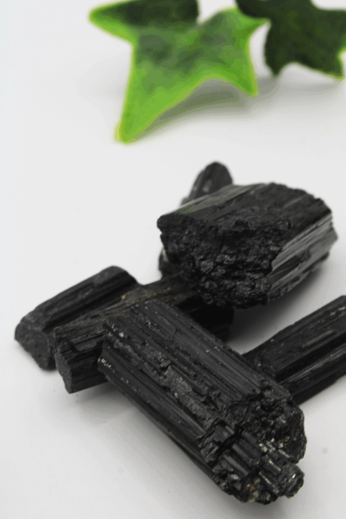 turmalina negra natural piedra protección energética 3-4 cm
