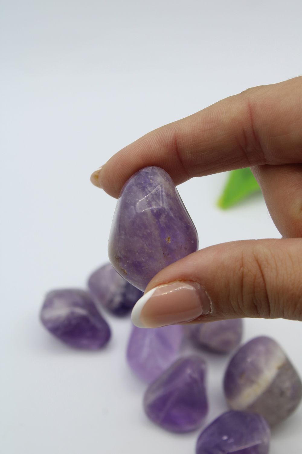 amatista natural piedra