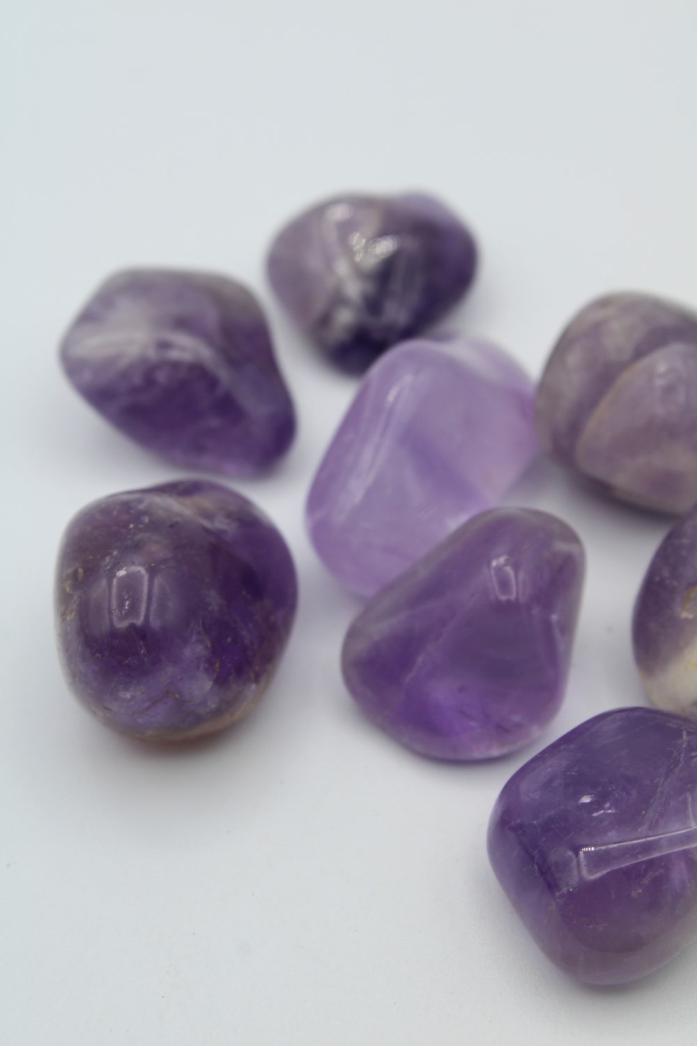 amatista natural piedra